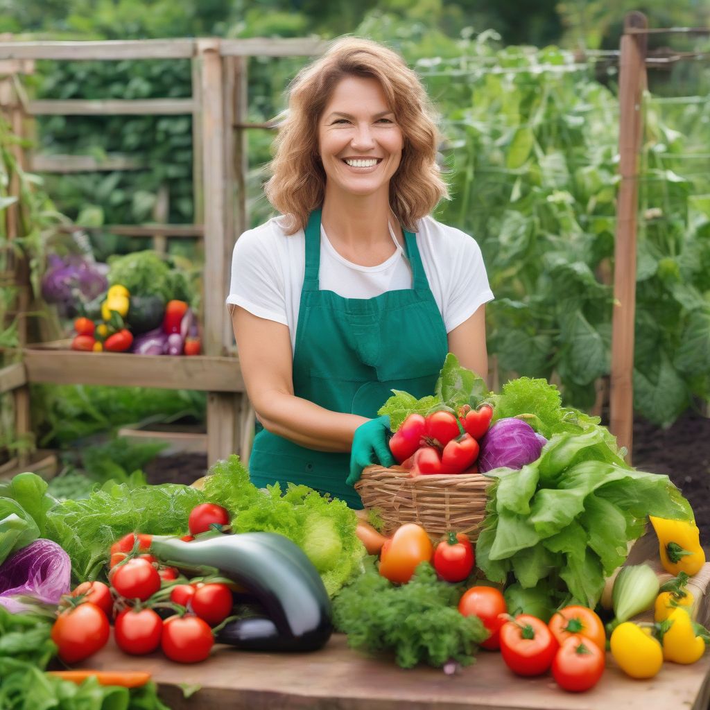 Harvesting Vegetables