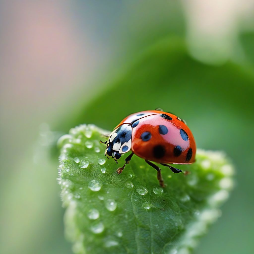 Ladybug on a leaf