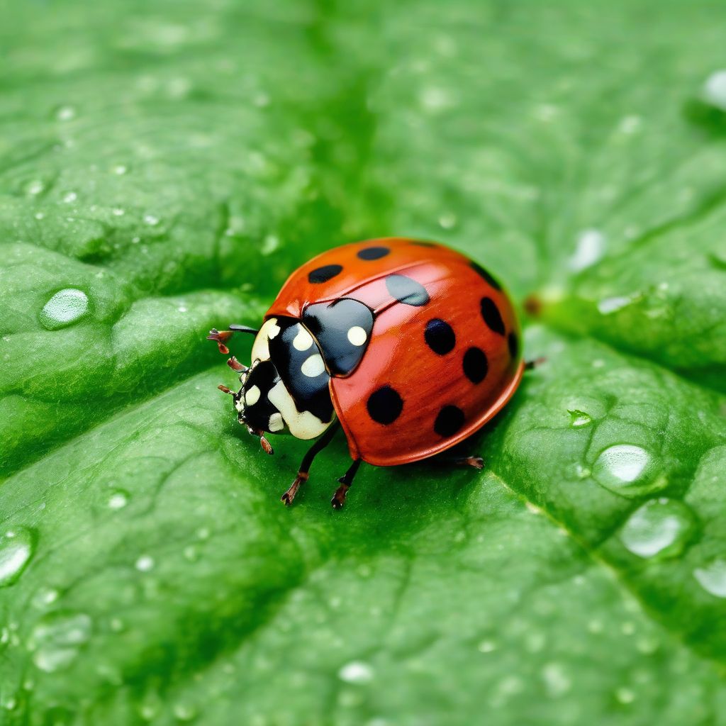 Ladybug on a Leaf