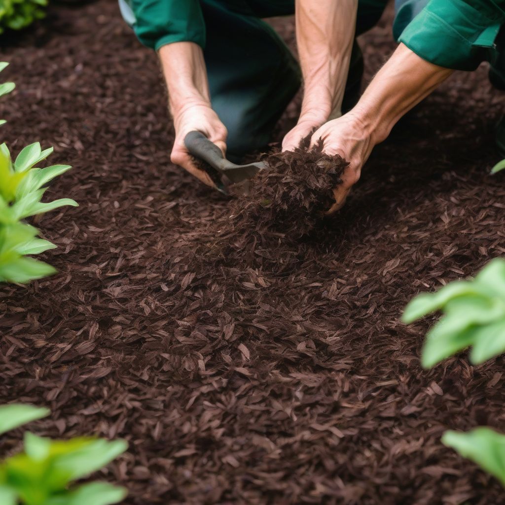 Mulching Around Plants